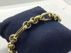 14K Yellow Gold Vintage Cuban Link Bracelet