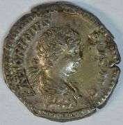 Super sharp Caracalla Roman Silver Denarius, 198-217 AD