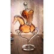Pegasus Winged Horse Crystal Wine Decanter