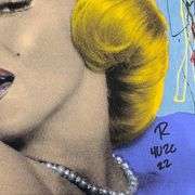 Marilyn with Pearls by Funes