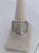 CERTIFIED 14K WHITE GOLD DIAMOND RING / BAND