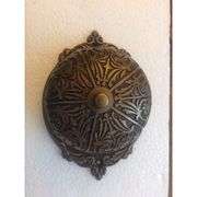 Victorian-Style Solid Brass Twist Doorbell Chime