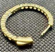 14K Yellow Gold Lab Diamond Hoops