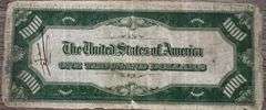 Rare U.S 1000 Dollar Bill