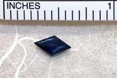 Art Deco Inspired Natural Sapphire