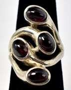 Amethyst Gemstone Ring in Sterling Silver