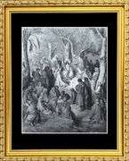 Highly Collectible Gustave Dore 'Bible Gallery' Circa 1880