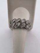 CERTTIED BRAND NEW 14K WHITE GOLD DIAMOND RING/ BAND