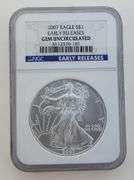 2007 American Silver Eagle, NGC Early Releases UNC