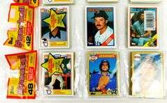 5 Unopened Packs 1987 Topps Baseball Cards