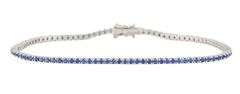 Kwiat 1.20ctw Sapphire Tennis Bracelet in 18K