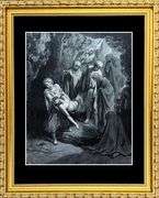 From 'The Bible Gallery', Antique Gustave Dore Circa 1880