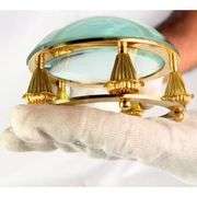 Solid Brass Magnifying Glass Marine Map Reader