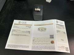 CERTIFIED BRAND NEW 14K WHITE AND YELLOW GOLD DIAMOND BAND / RING