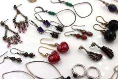 Vintage 925 sterling silver group lot of earrings