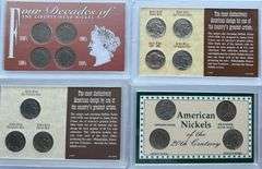 4 Presentation Nickel Holder Lot.