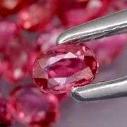 Sparkling! 3.11ct set of pinkish red REAL UNTREATED Rubies!!