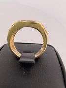 MEN'S BRAND NEW CERTIFIED DIAMOND RING, 14K GOLD