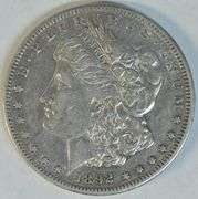 Sharp XF Rare key date 1892-CC Morgan Silver Dollar