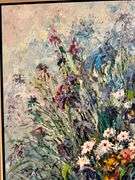 Beautiful Impressionist Garden Painting