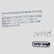 Zero in Love by Peter Max