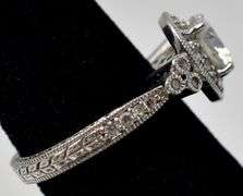 CZ Gemstone Ring in Sterling Silver
