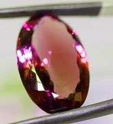 Substantial oval cut 19.58ct violet Amethyst