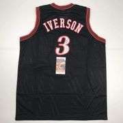 Allen Iverson Autographed Basketball Jersey