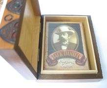 NEW JACK DANIELS PLAYING CARDS IN WOODEN CASE