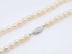 White Fresh Water Pearl Necklace