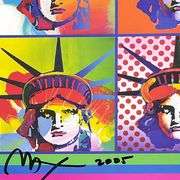 Liberty and Justice by Peter Max
