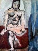 Fantastic Pablo Picasso, Seated Nude