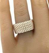 Tiffany & Co Somerset mesh ring