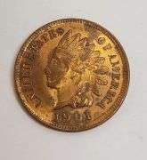1901 Indian Head Cent, Full Liberty