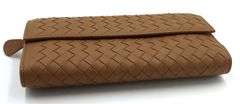 Bottega Veneta Intrecciato Continental Flap Long Wallet
