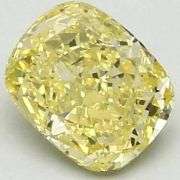 High quality Fancy yellow Diamond " 1.53 CT lab grown Fancy yellow diamond"