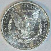 Real flashy Prooflike Choice BU 1882-CC Morgan Silver Dollar