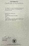 Exclusive Original Peter Max Painting on Canvas with Park West Gallery Certificate