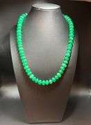 Gorgeous Large 935 Cttw Natural Mined From The Earth Emerald Necklace