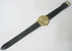 CONTENT OF SAFE DEPOSIT BOX: 18K PIAGET MEN'S WATCH