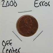 2000 Lincoln Cent, Off Center Error