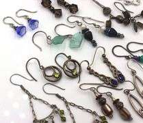 Group lot of Vintage 925 sterling silver earrings