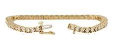 3.50ctw Round Diamond Tennis Bracelet in 14K