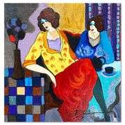 Sisters by Tarkay (1935-2012)