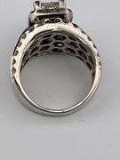 CERTIFIED 14K WHITE GOLD DIAMOND RING