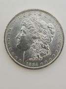 1884 O Morgan Silver Dollar, UNC