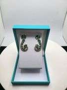 Handmade Elegant Earrings with 5.0ct Natural Colombian Emeralds & 1.5ct Diamond Accents