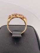 MEN'S CERTIFIED 14K YELLOW GOLD DIAMOND NUGGET RING
