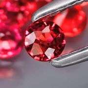 Dynamic 2.84ct Imperial Red Sapphire set