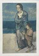 Pablo Picasso (after) Lithograph Mother and Child, 1950
